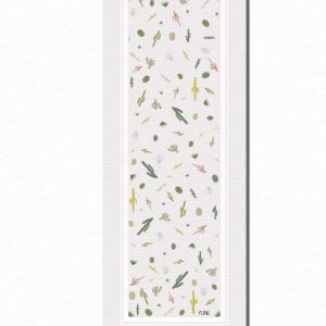 yoga mat | 6mm thick | white | non slip | eco friendly | yune yoga | juno
